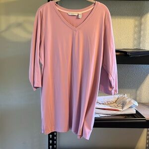 Isaac Mizrahi Pima Cotton Tunic